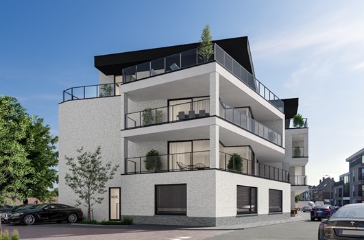 Nieuwbouw appartement te koop Tielt |  Vlaemynck Vastgoed