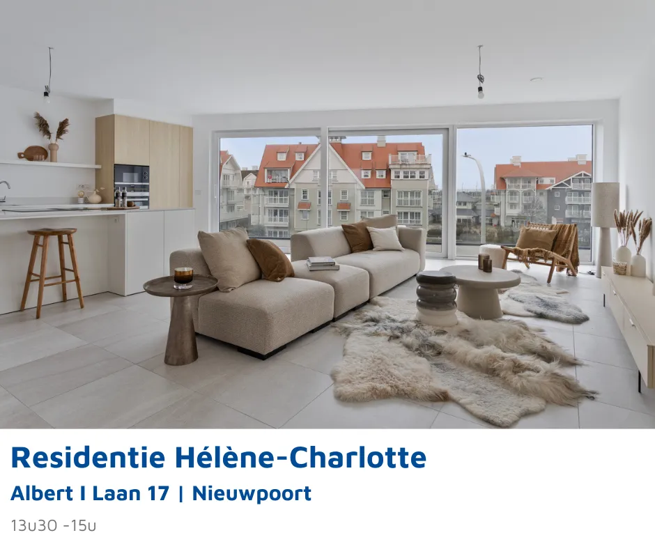 Residentie Hélène-Charlotte Nieuwpoort Nieuwbouwzondag