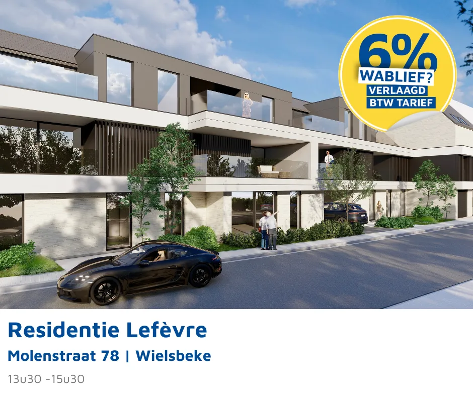 Residentie Lefevre Wielsbeke Nieuwbouwzondag