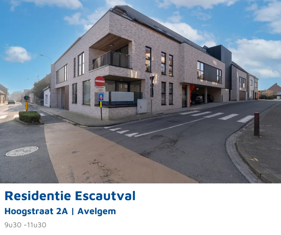 Residentie Escautval Avelgem Nieuwbouwzondag