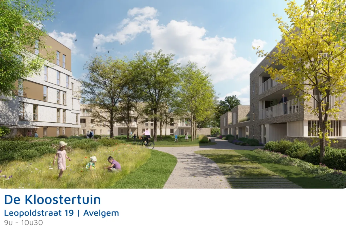 De Kloostertuin Avelgem Nieuwbouwzondag