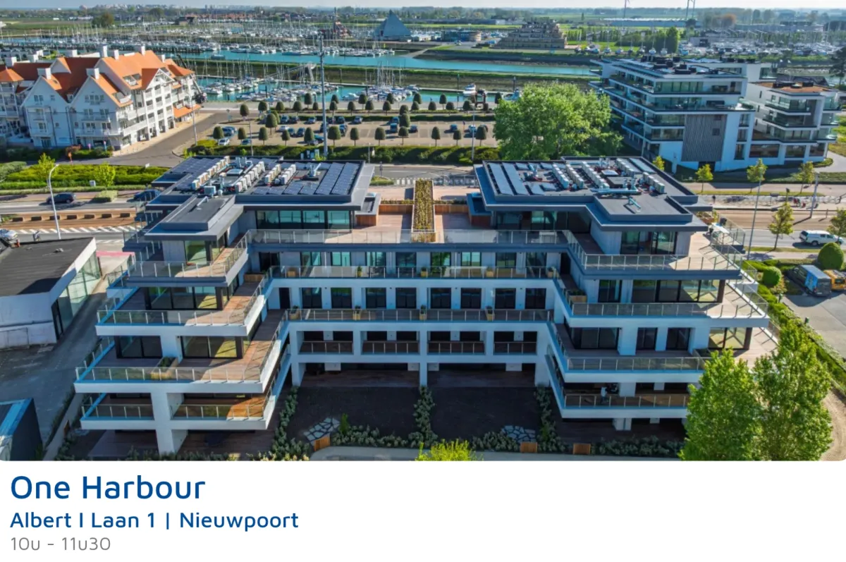 One Harbour Nieuwpoort Nieuwbouwzondag